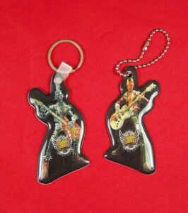 Guitar Hero Domed Key Chains