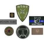 PVC assorted velcro patches